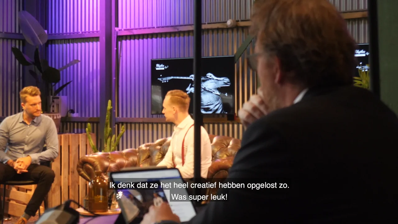 Behind the scenes Noorderlingen PITCH event